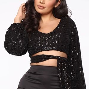 Sexy sequin blouse !!!